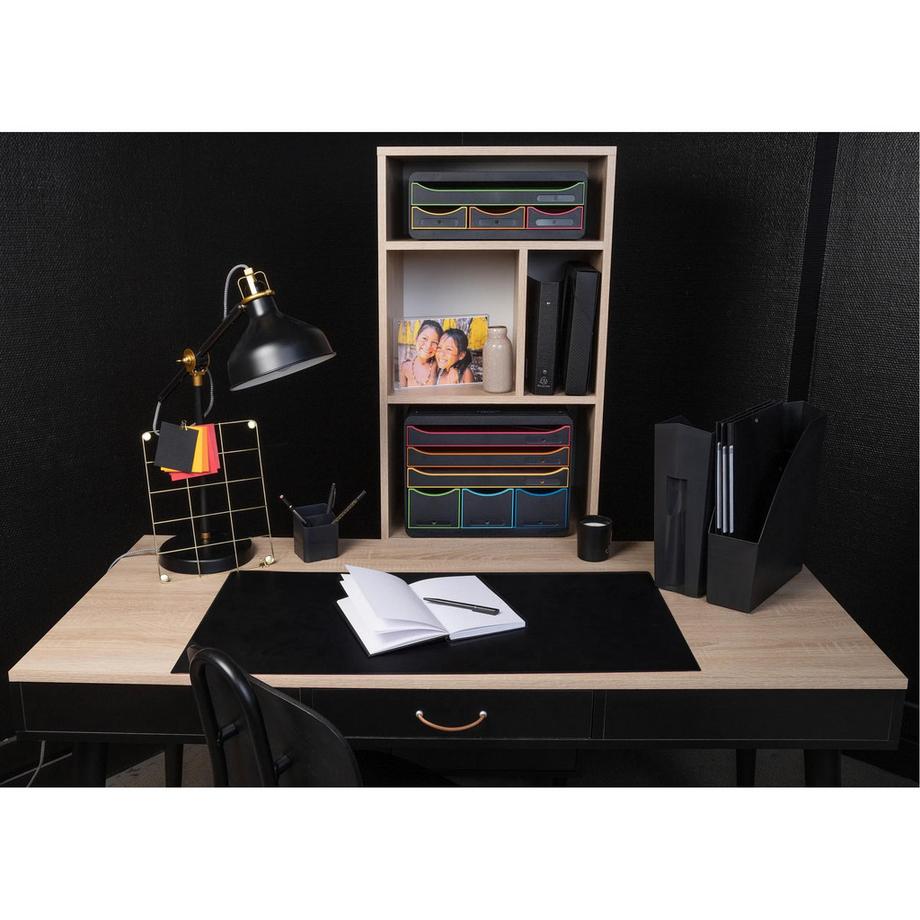 Exacompta Cassettiera Store-Box 6 cassetti Black Office  