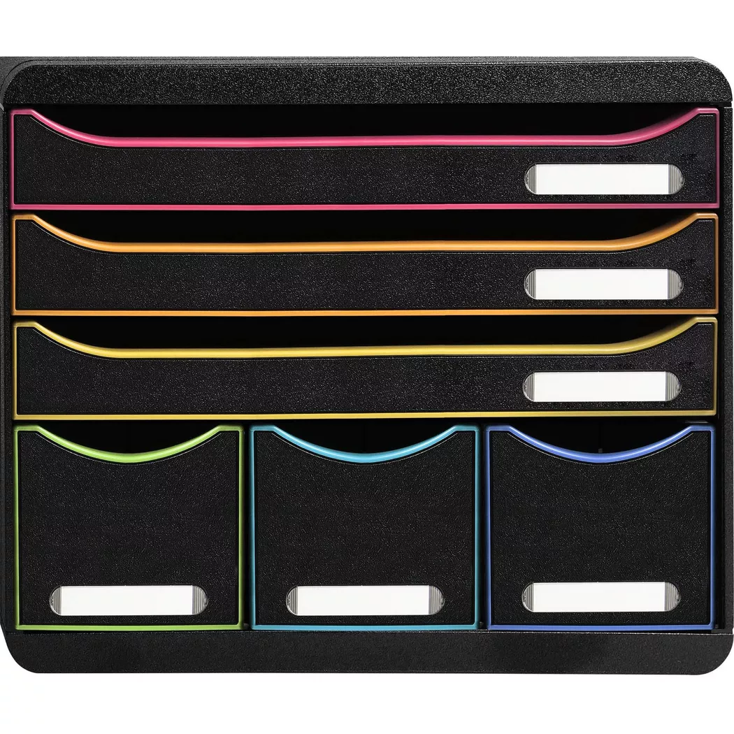 Exacompta Schubladenbox STORE-BOX Maxi Black Office