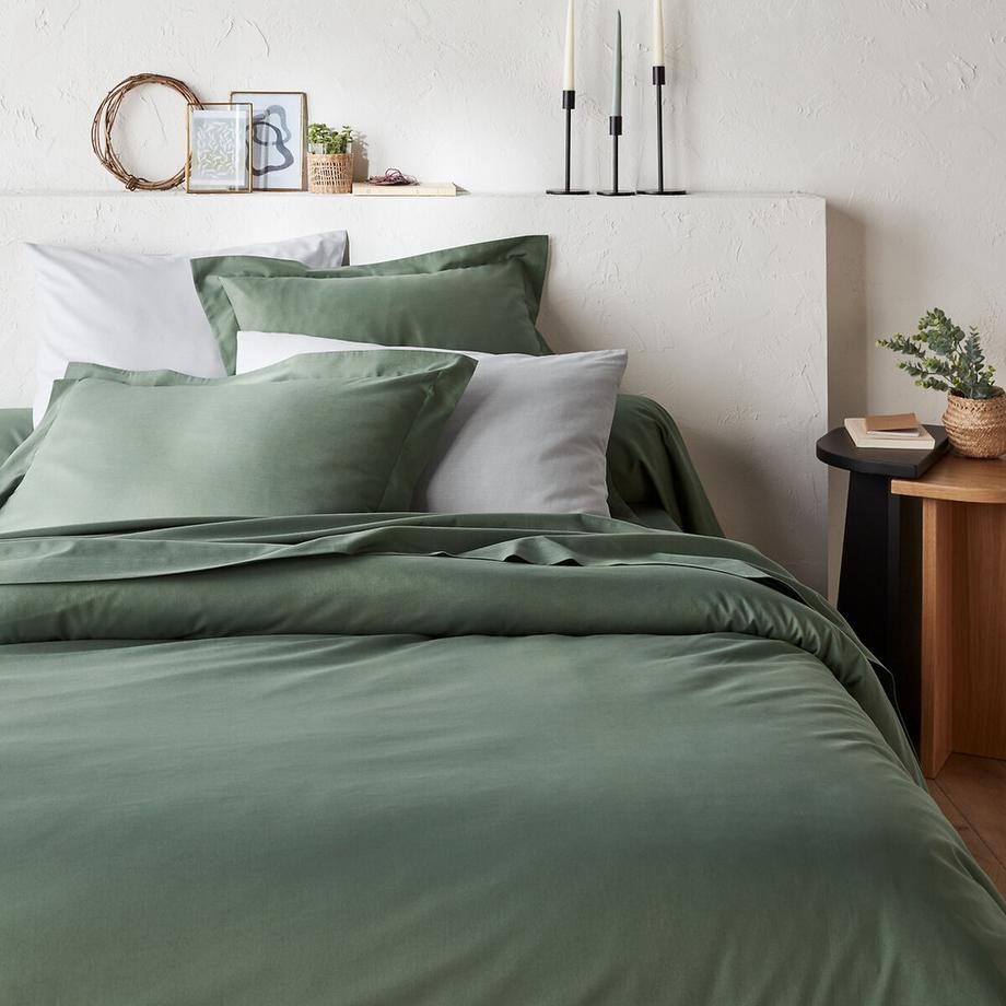 La Redoute Intérieurs Scenario Bio-Baumwolle Uni-Duvetbezug  
