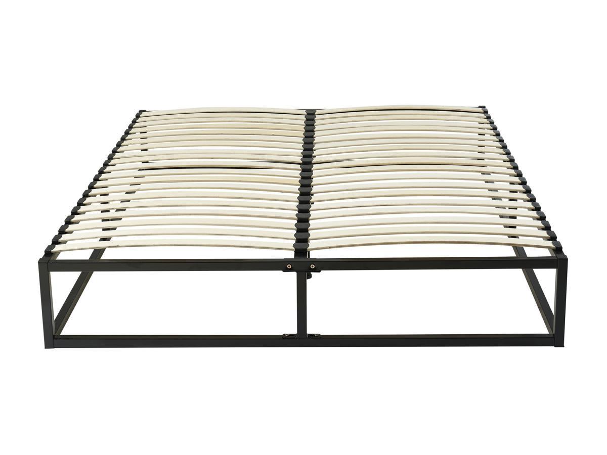 Ysmée Rete Rete a doghe in Metallo 140 x 190 cm 2 x 19 doghe Nero - RAMMUS di YSMÉE  