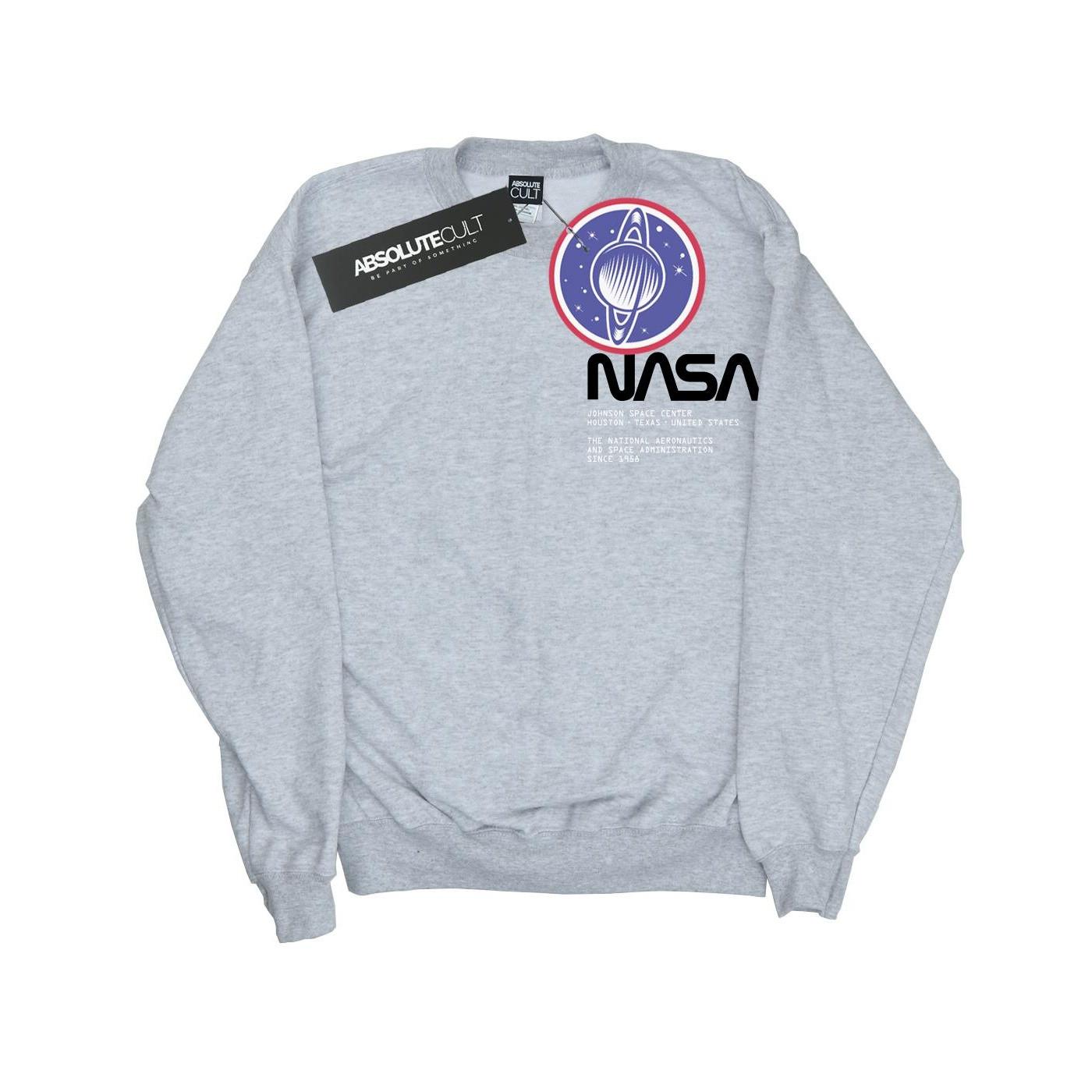 Image of Johnson Worm Pocket Print Sweatshirt Mädchen Grau 140/146