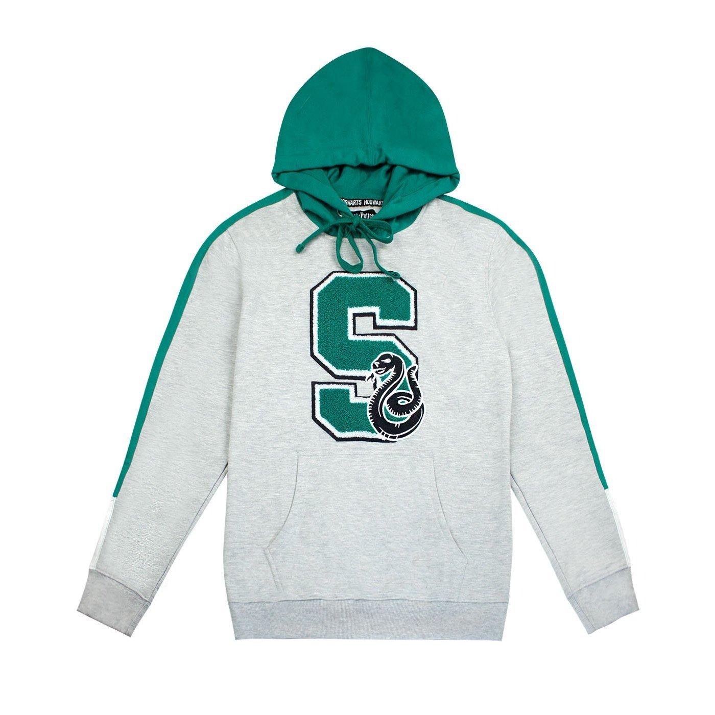 Image of Slytherin Kapuzenpullover Damen Grau S