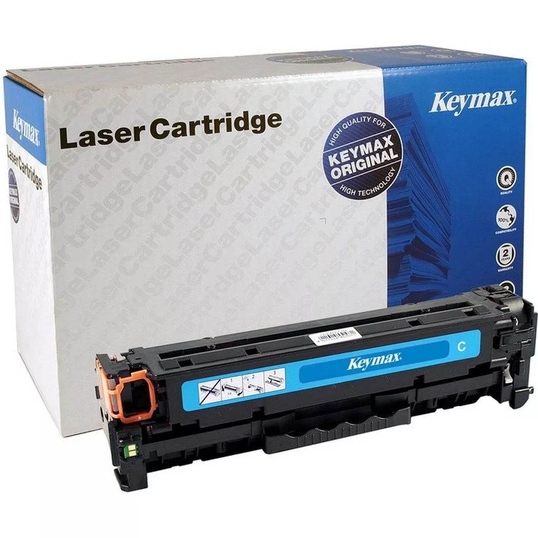 Keymax – RMC Toner-Modul cyan CRG 718CKEY zu Canon LBP 7200 2800 S., One Size