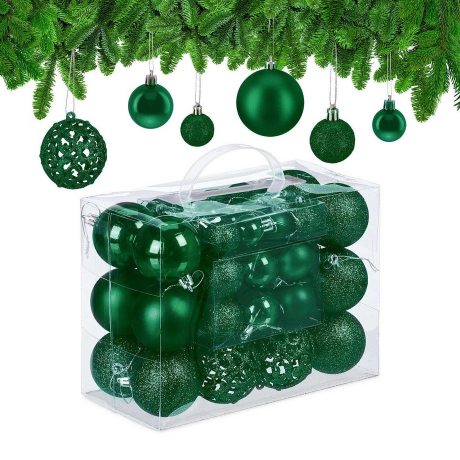 Ensemble de boules de Noël