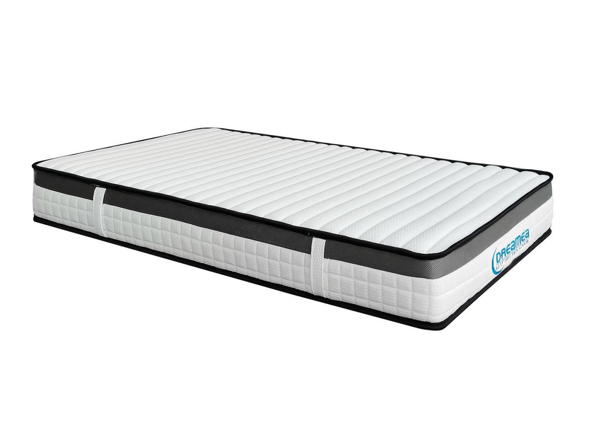 Vente-unique Matelas 90 x 190 cm mousse mémoire de forme ép.19cm - ORTHOMEMORY II de DREAMEA  