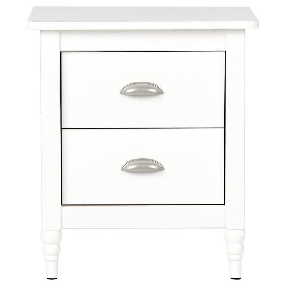 Beliani Comodino 2 cassetti en Legno di pino  SHILLINGTON  