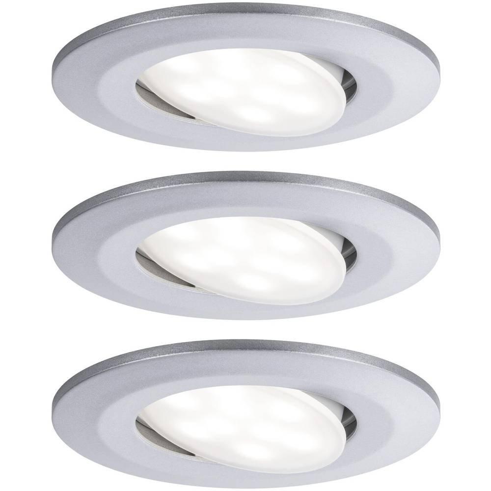 Image of HomeSpa LED Einbauleuchte Calla Basisset schwenkbar IP65 rund 90mm 30° 3x5.5W 3x530lm 230V 4000K HomeSpa LED Einbauleuchte Calla Basisset schwenkbar IP65 rund 90mm 30° 3x5.5W 3x530lm 230V 4000K