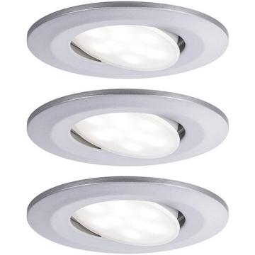 Lampada a LED da incasso per bagno 3 pz.