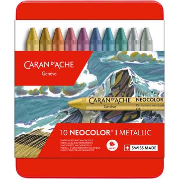 Caran d-Ache Neocolor Colori a cera Duro Multicolore 10 pz