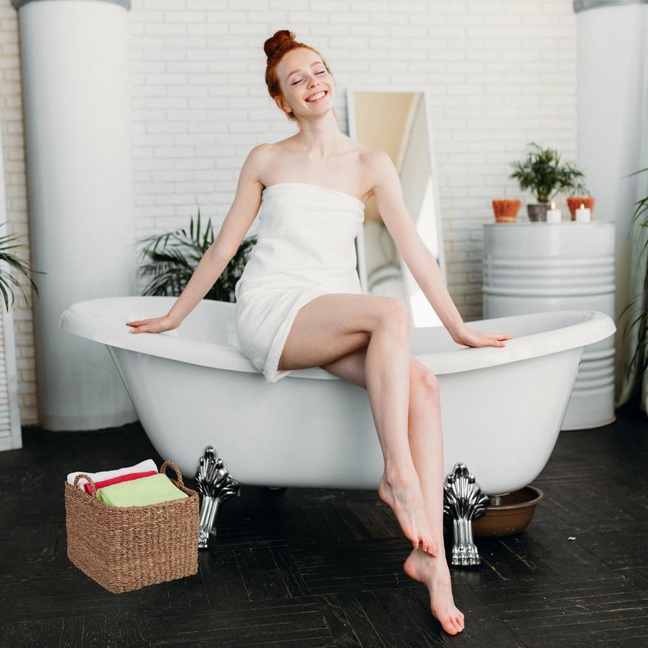 B2X panier de rangement en 3 parties en algues  