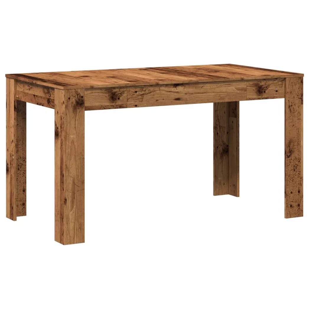 VidaXL - Table à manger bois d'ingénierie, One Size, Marron