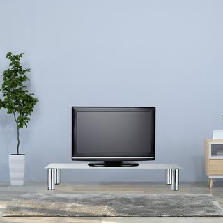 Northix Meuble TV en verre  