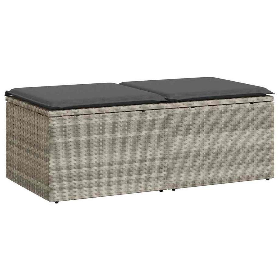 set divano da giardino Polirattan