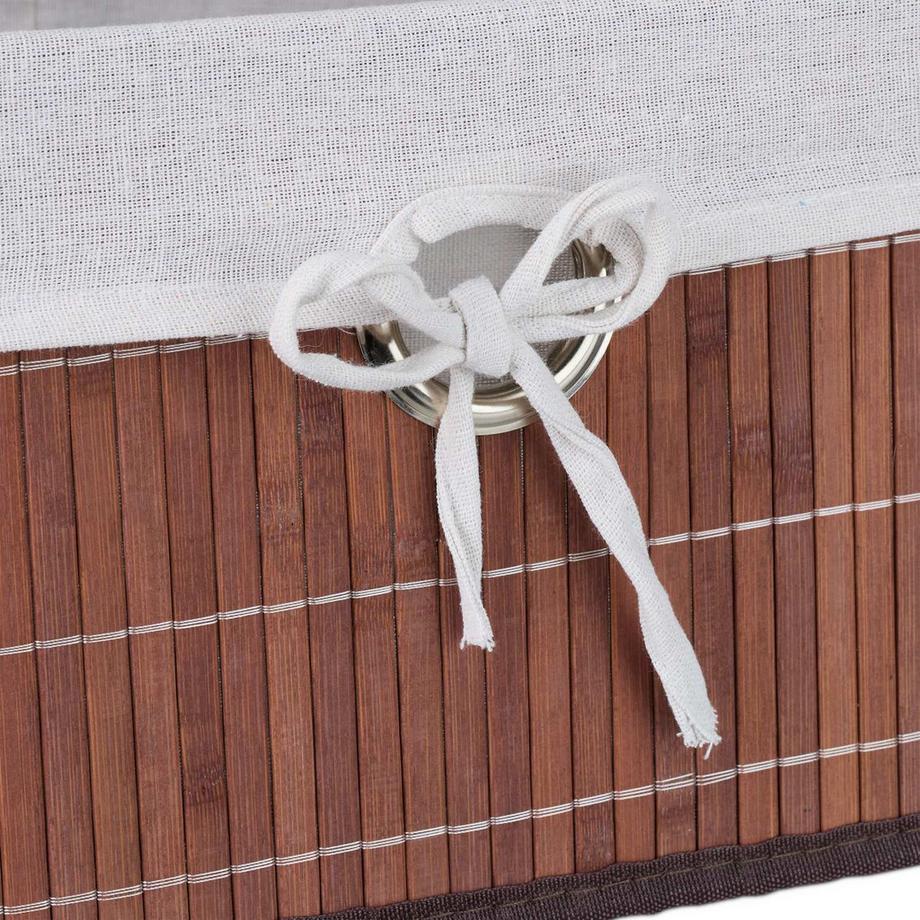 Northix Bambus-Aufbewahrungskorb-Set  