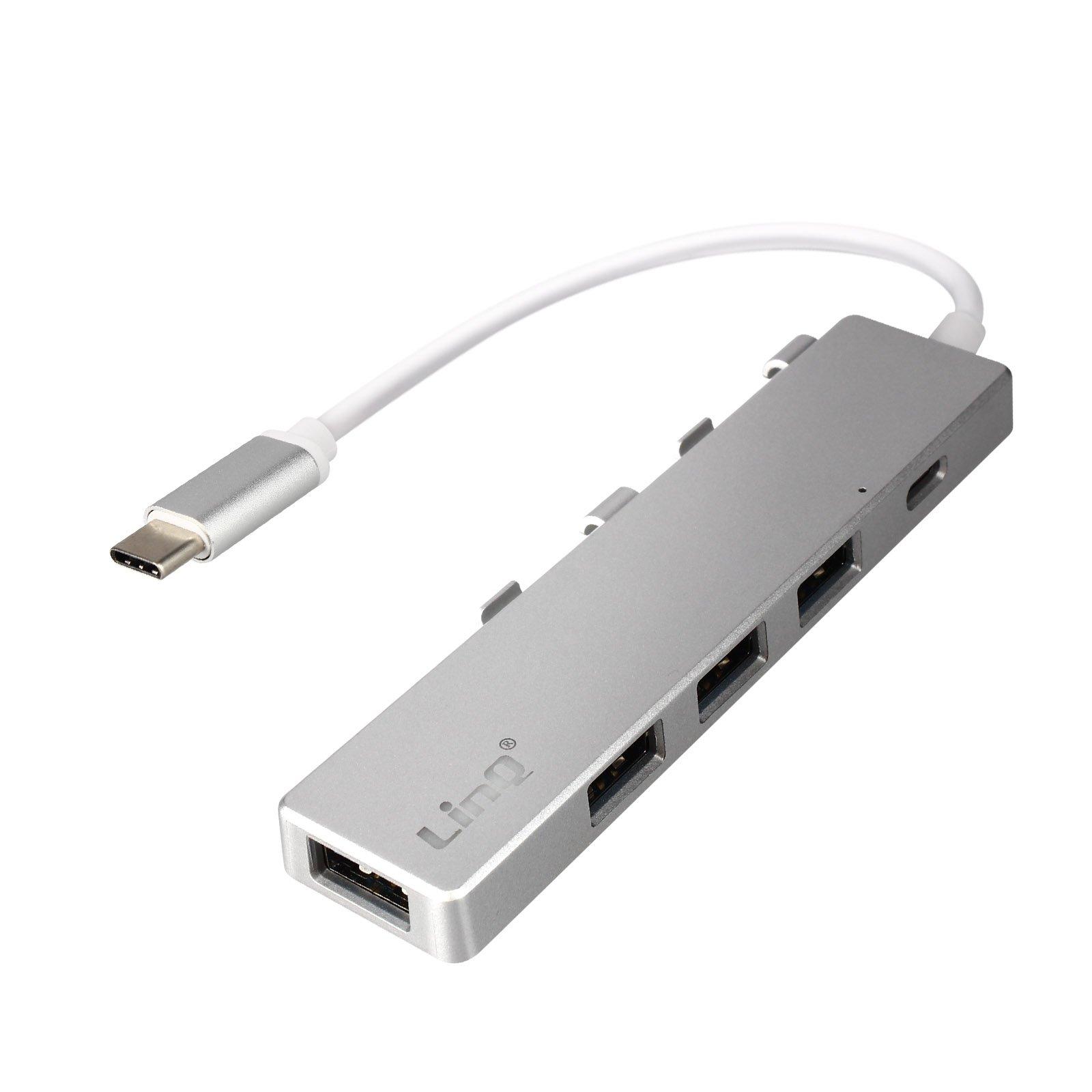 Image of USB-C Hub mit 4 USB-Anschlüssen LinQ