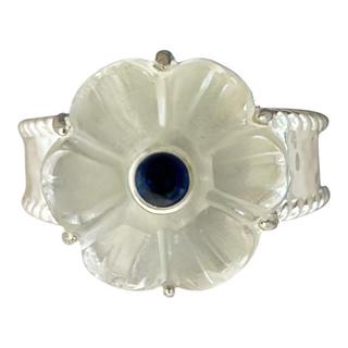 Steinkult  Ring Halbedelsteine Bergkristall "Noelia" 