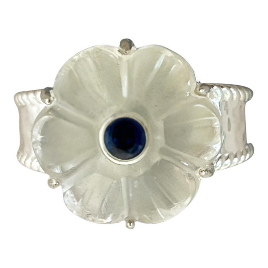 Steinkult  Ring Halbedelsteine Bergkristall "Noelia" 