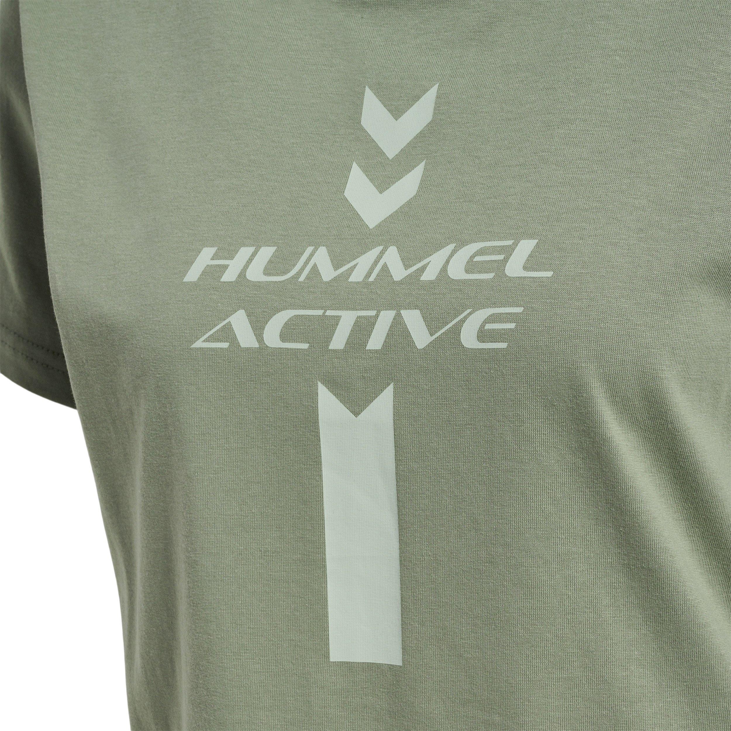 Hummel  maglietta in cotone con grafica active 