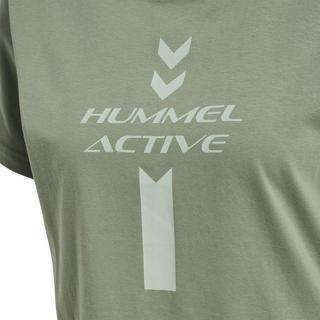 Hummel  maglietta in cotone con grafica active 