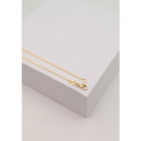 MUAU Schmuck  Collier Anker Gelbgold 750, 1.2mm, 42cm 