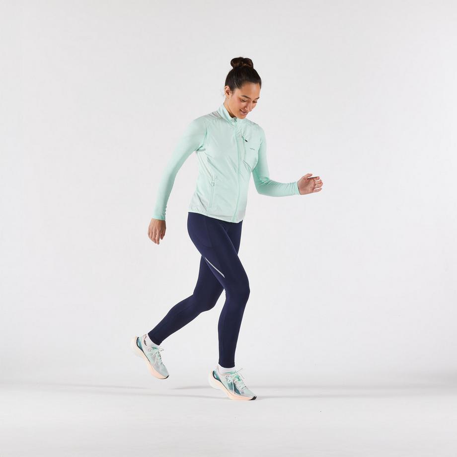 KIPRUN  Gilet running donna antivento 