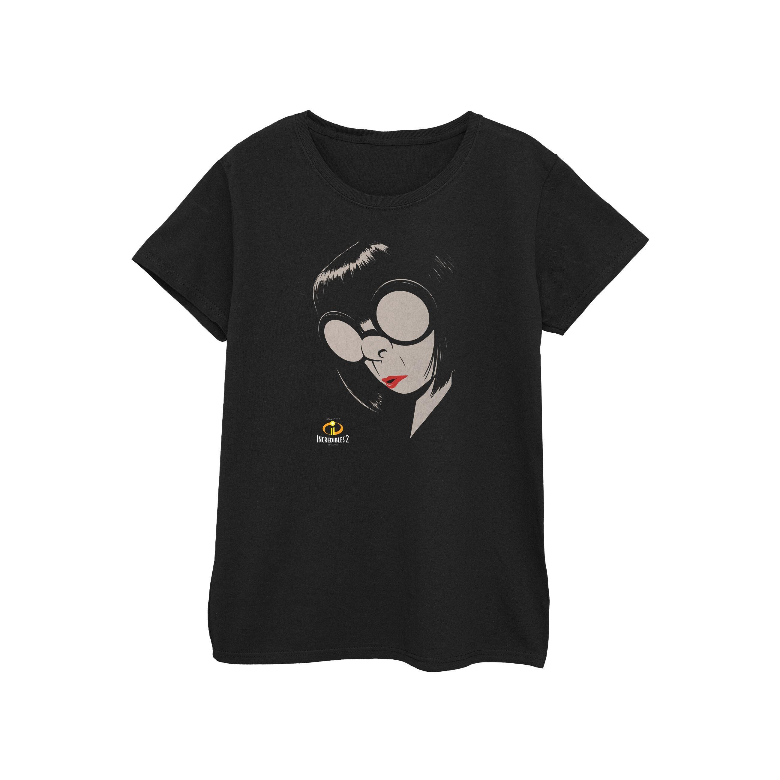 Image of The Incredibles Edna Tshirt Damen Schwarz S