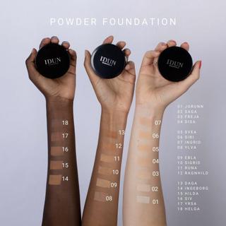 IDUN Minerals  Powder Foundation Ingrid (cold medium) 