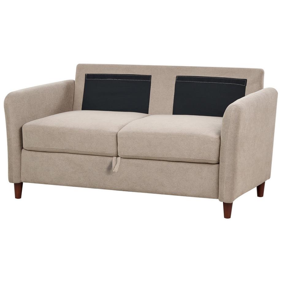 Beliani 2 Sitzer Sofa aus Stoff  MARE  