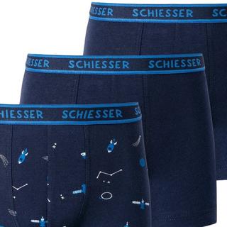 Schiesser  9er Pack Kids Boys 95/5 Organic Cotton - Retro-Short / Pant 