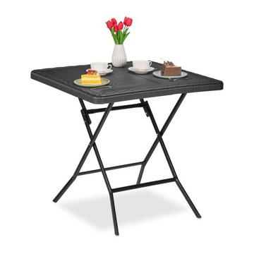 Table de jardin aspect bois