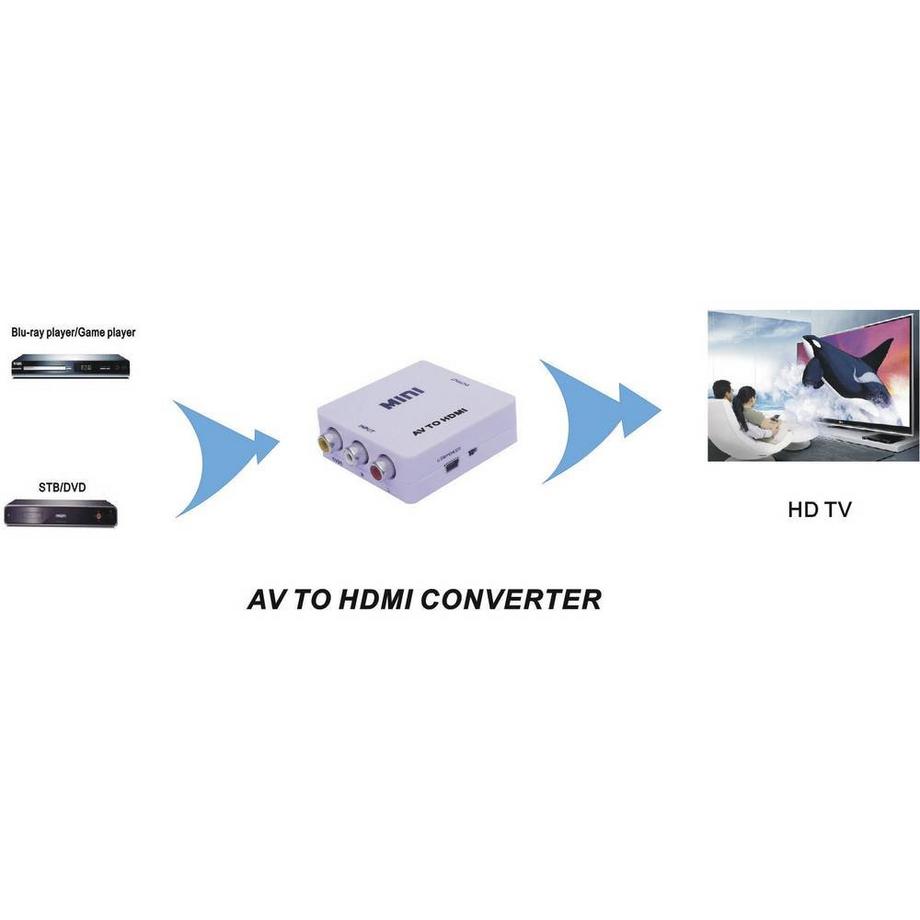 SpeaKa Professional  Composite auf HDMI 