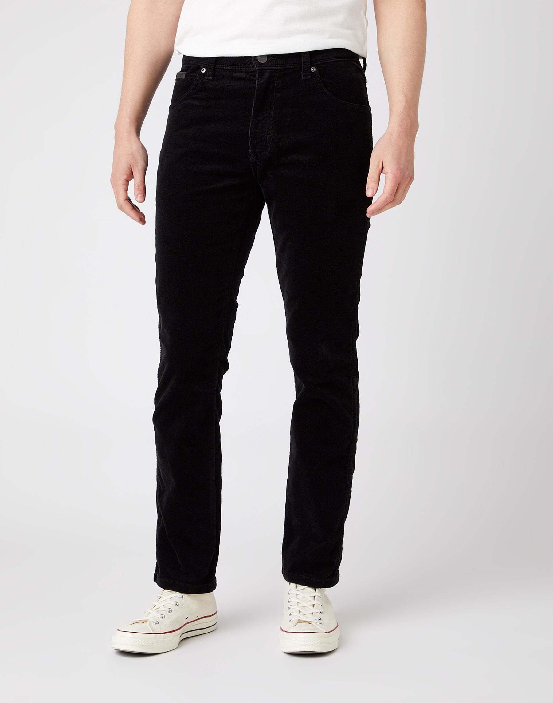 Image of Stoffhose Texas Slim Herren Schwarz L34/W44