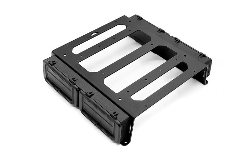 Image of Rc4wd Vvv-c1388 Rc-modellbau Ersatzteil & Zubehör Rear Bed Rack Unisex Schwarz