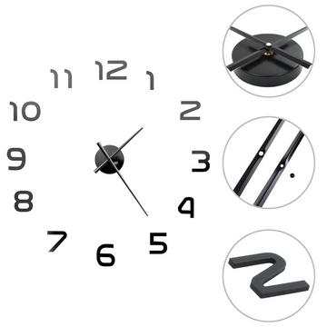 Horloge murale 3d acrylique