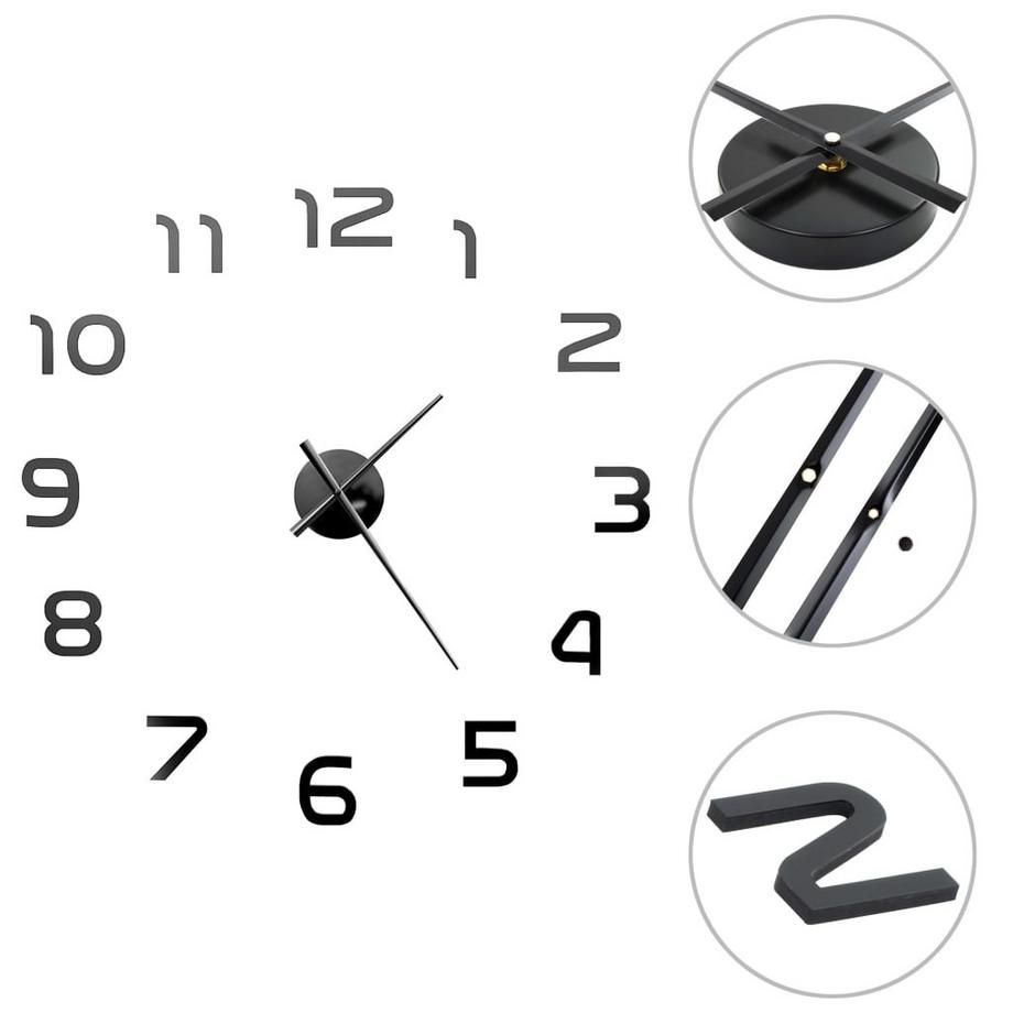 VidaXL Wanduhr acryl  