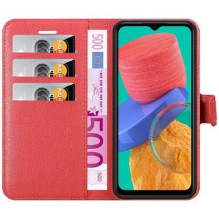 Cadorabo  Housse compatible avec Samsung Galaxy M33 5G - Coque de protection avec fermeture magnétique, fonction de support et compartiment pour carte 