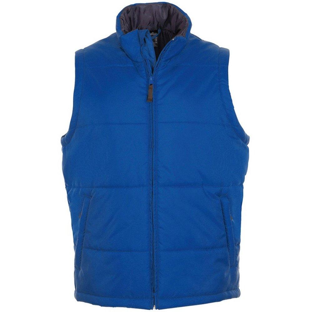 Image of Warm Steppweste Bodywarmer Mit Reißverschluss Damen Königsblau L