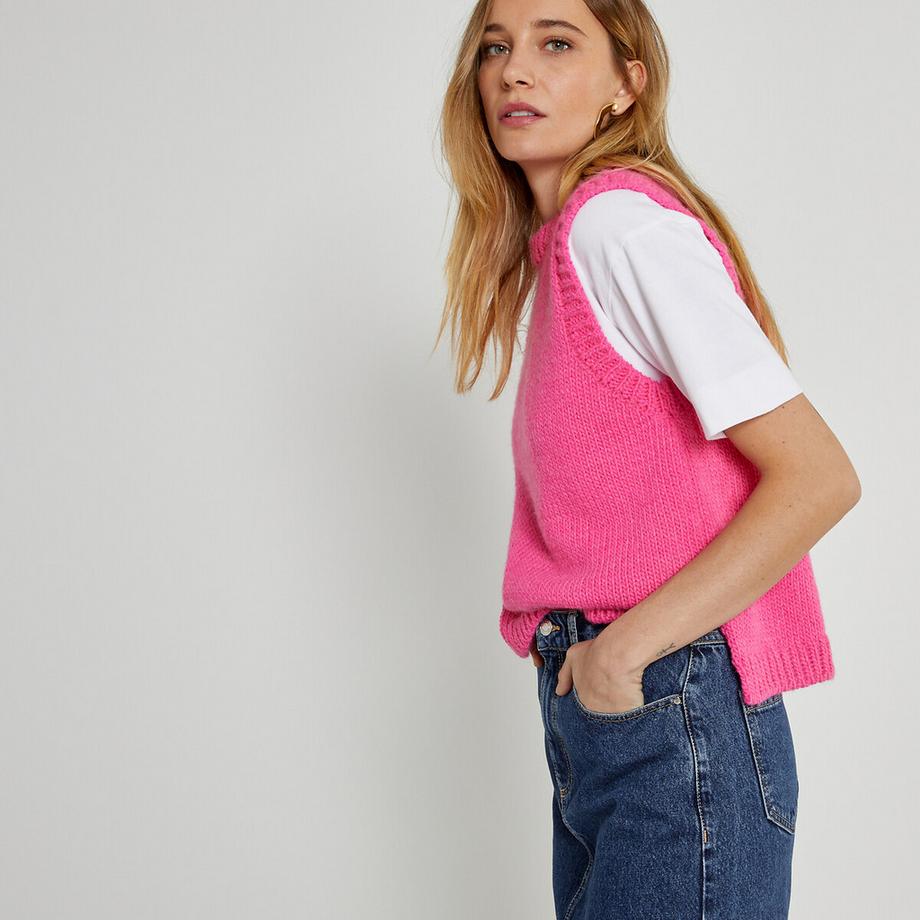 La Redoute Collections Gilet Maglione Girocollo  