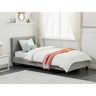 Beliani Bett mit Lattenrost aus Polyester Modern FITOU  