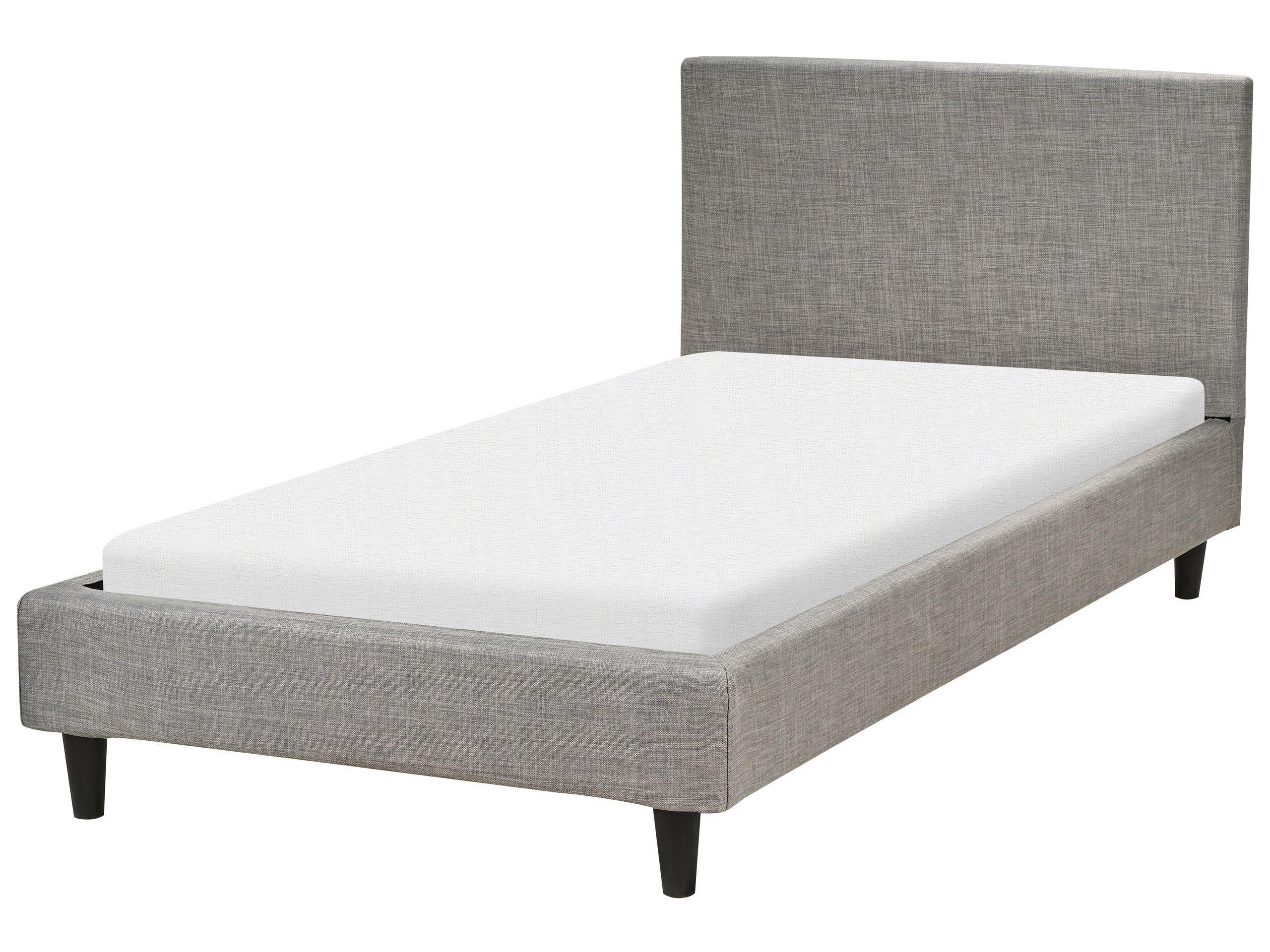 Beliani Bett mit Lattenrost aus Polyester Modern FITOU  