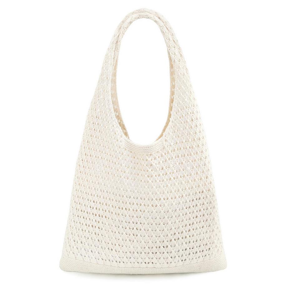 Strandtasche Sommer, Gestrickte Tasche Strand, Tasche Umhängetasche Sommertaschen für die Reise