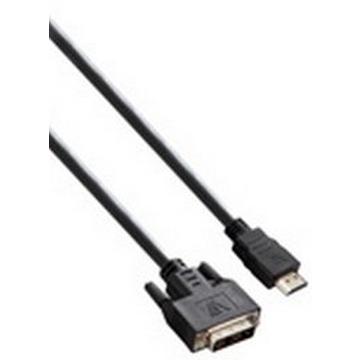 V7 Câble HDMI DVI (m/m) HDMI/DVI-D Dual Link noir 2 m