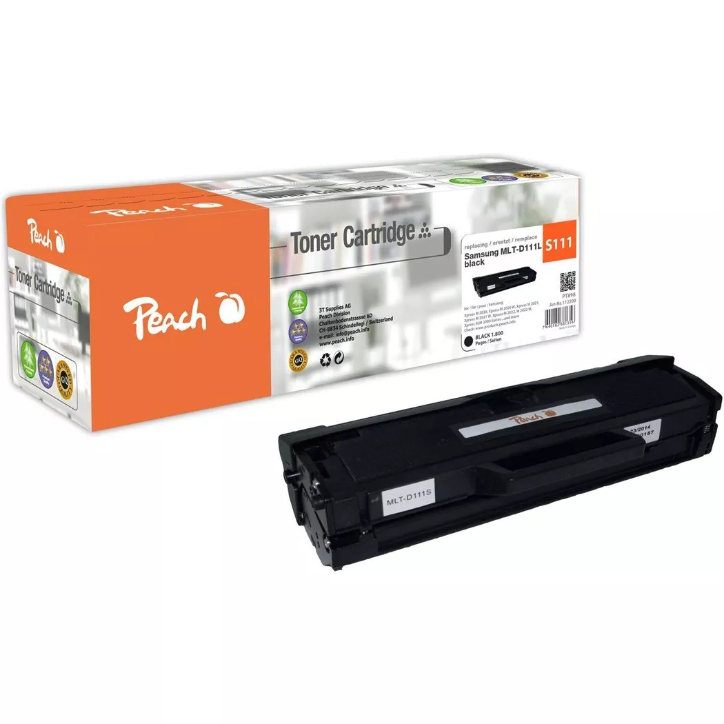 Peach – Toner Samsung MLT-D111L Black, One Size