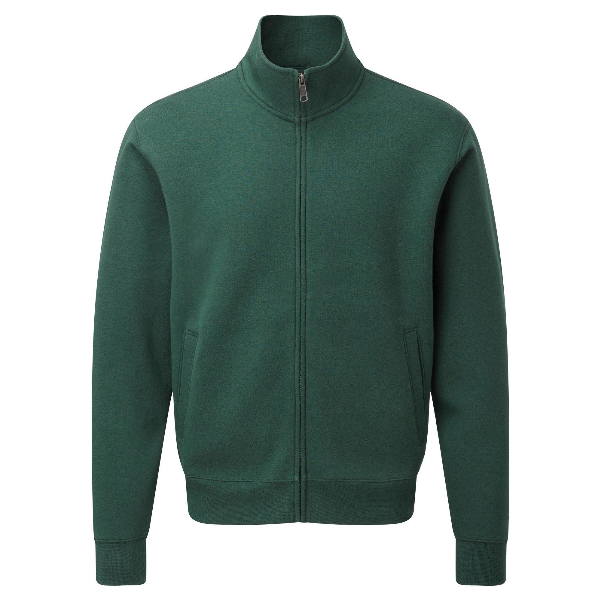 Image of Authenitc Sweatshirt Jacke Herren Grün S