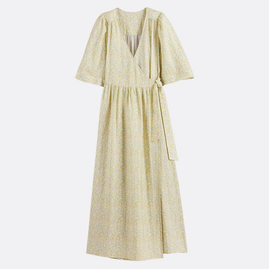 La Redoute Collections Robe Longue Portefeuille Imprimé Floral  