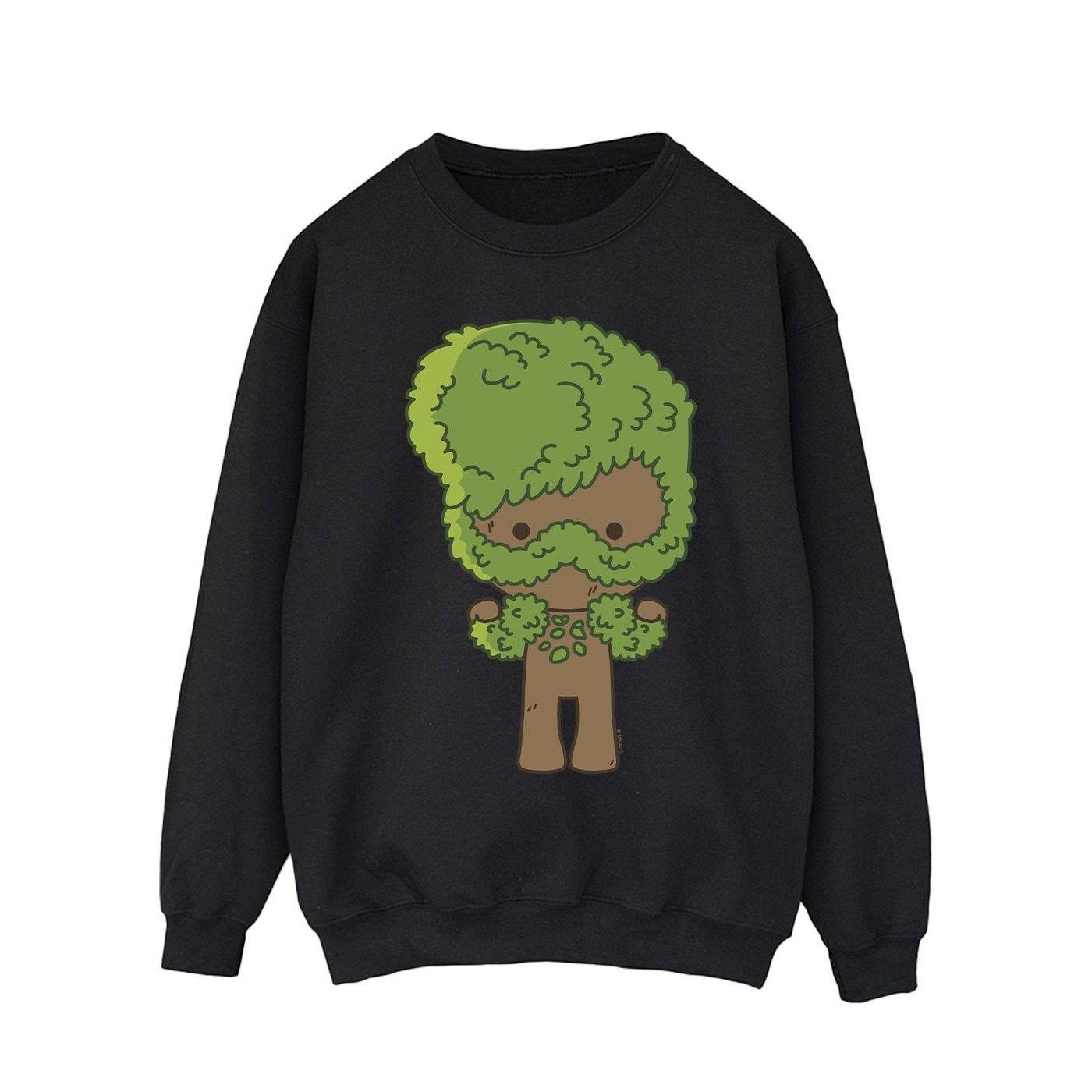 Image of I Am Groot Chibi Flex Sweatshirt Herren Schwarz L