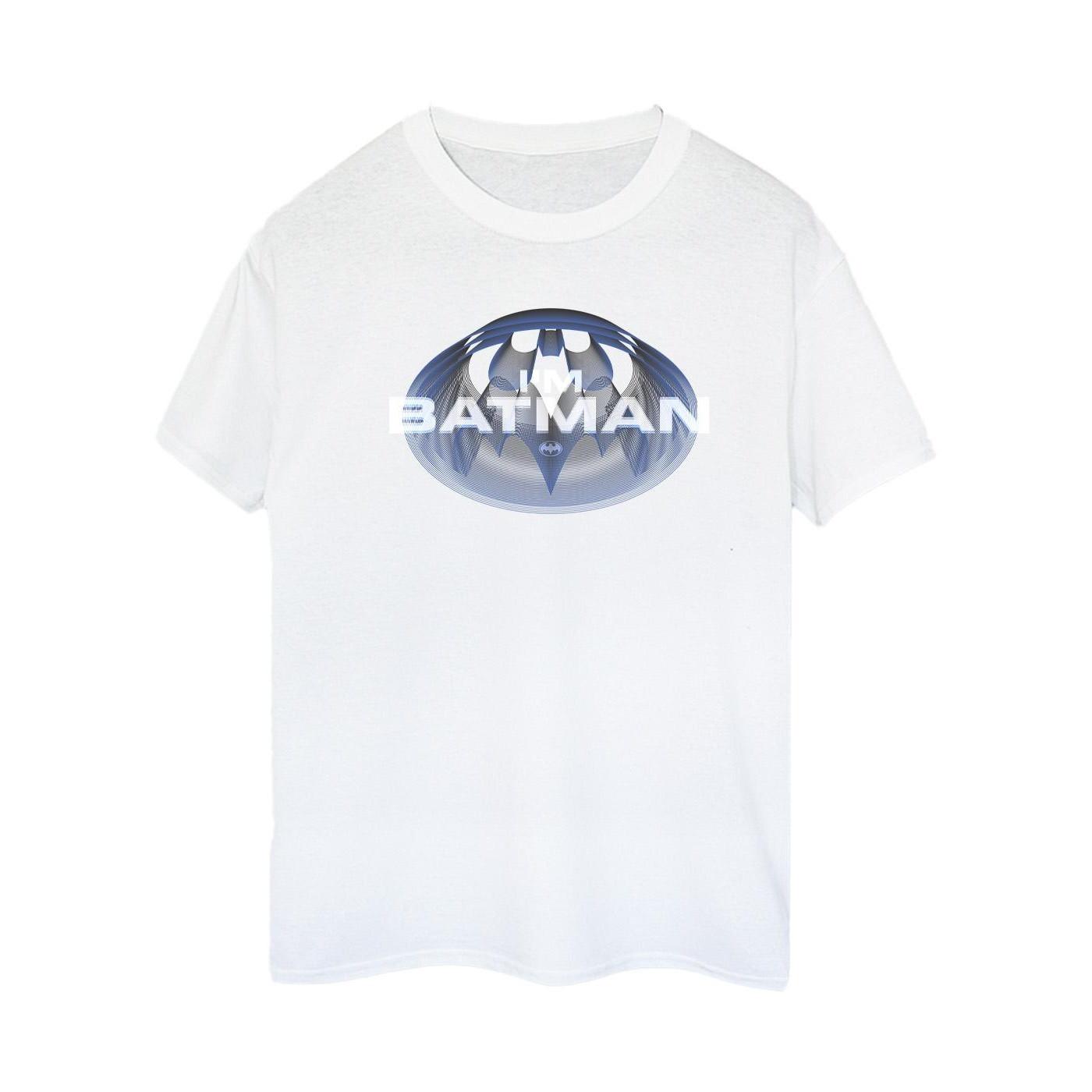 Image of The Flash I'm Batman Tshirt Damen Weiss M