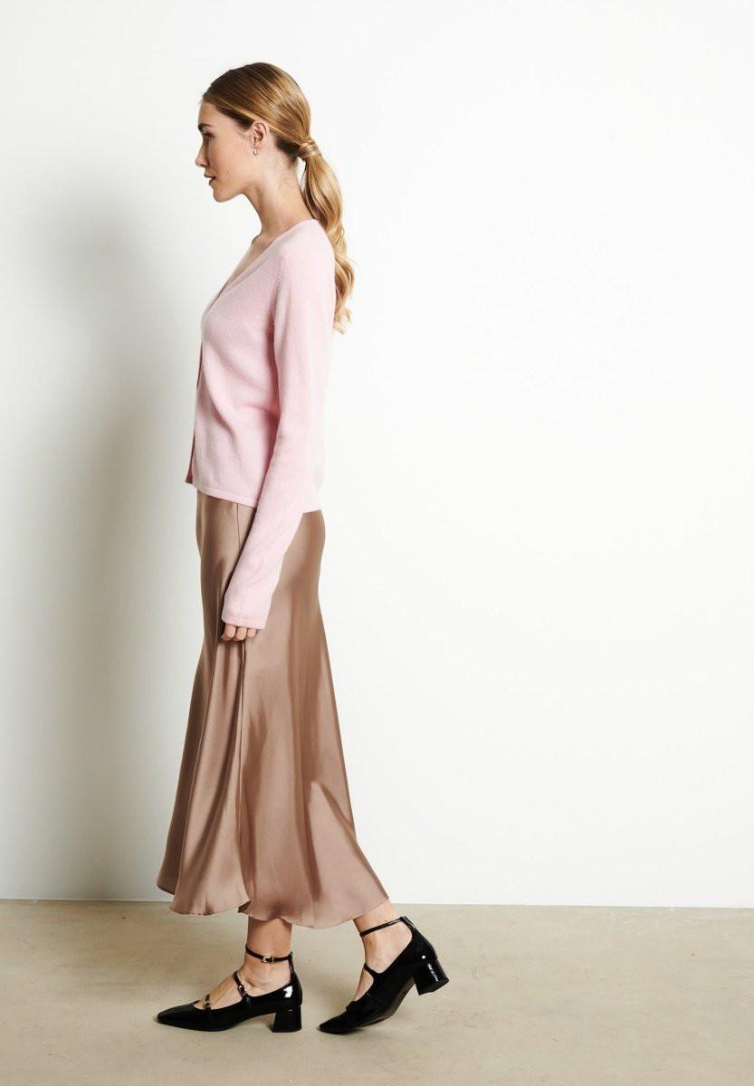 Studio Cashmere8 LILLY 7 V-Ausschnitt taillierte Strickjacke  