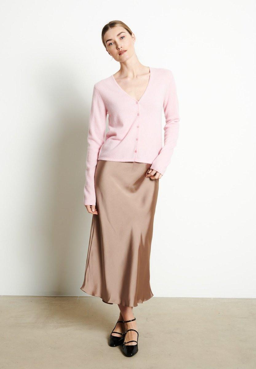 Studio Cashmere8 LILLY 7 V-Ausschnitt taillierte Strickjacke  