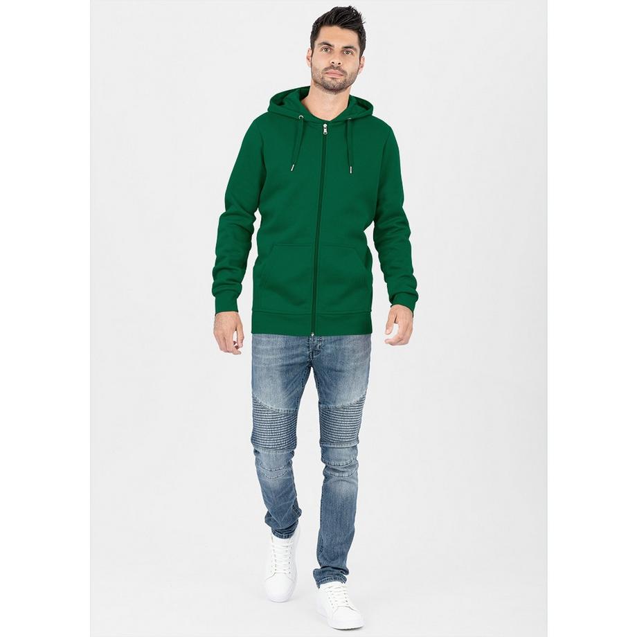 Jako Organic Full Zip Hoodie  